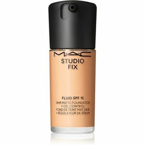 MAC Cosmetics Studio Fix Fluid SPF 15 24HR Matte Foundation + Oil Control zmatňujúci make-up SPF 15 odtieň NC18 30 ml vyobraziť