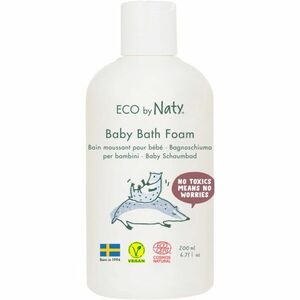 ECO by Naty Baby Bath Foam pena do kúpeľa pre deti od narodenia 200 ml vyobraziť