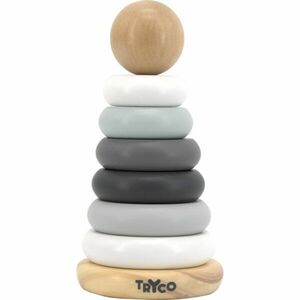 Tryco Wooden Ring Piramid hračka z dreva 10m+ 1 ks vyobraziť