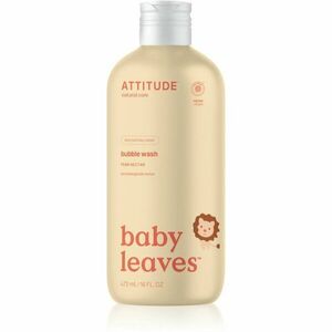 Attitude Baby Leaves Pear Nectar pena do kúpeľa pre deti 473 ml vyobraziť