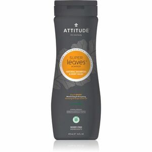 Attitude Super Leaves Sport Ginseng & Grape Seed Oil sprchový gél a šampón 2 v 1 pre mužov 473 ml vyobraziť