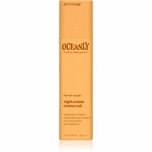 Attitude Oceanly Night Cream rozjasňujúci nočný krém s vitamínom C 30 g vyobraziť