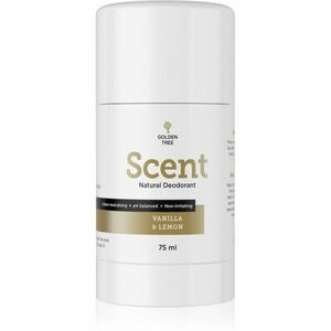 Golden Tree Scent Natural Deodorant tuhý deodorant bez obsahu hliníkových solí Vanila and Lemon 75 ml vyobraziť