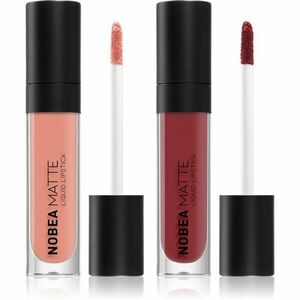 NOBEA Day-to-Day Matte Liquid Lipstick sada (na pery) pre ženy vyobraziť