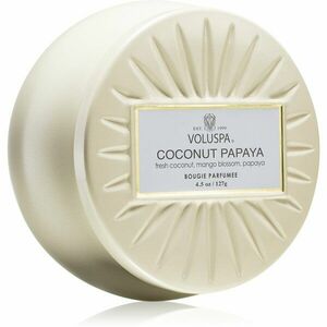 VOLUSPA Vermeil Coconut Papaya vonná sviečka v plechu 127 g vyobraziť