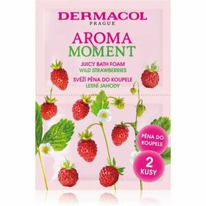 Dermacol Aroma Moment Wild Strawberries pena do kúpeľa cestovné balenie 2x15 ml vyobraziť