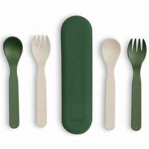 Citron Eco Cutlery Set príbor Green/ Cream 6m+ 5 ks vyobraziť