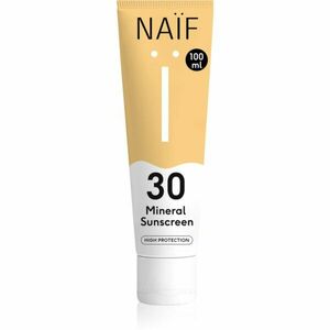 Naif Sun Mineral Sunscreen SPF 30 ochranný krém na opaľovanie SPF 30 100 ml vyobraziť