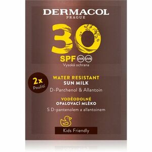 Dermacol Sun Water Resistant vodeodolné mlieko na opaľovanie SPF 30 2x15 ml vyobraziť