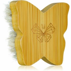 Crystallove Bamboo Butterfly Agave Face Brush Travel Size masážna kefa na tvár a dekolt 1 ks vyobraziť