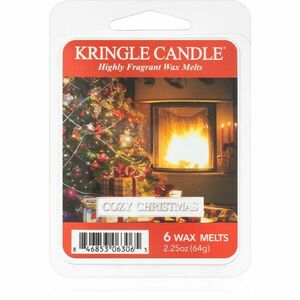 Kringle Candle Cozy Christmas vosk do aromalampy 64 g vyobraziť