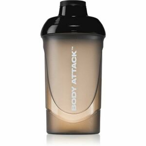 Body Attack Shaker športový šejker bez obsahu BPA farba Black 600 ml vyobraziť