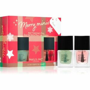 Nails Inc. Merry Minis Nail Treatment Duo vianočná darčeková sada (na nechty) vyobraziť