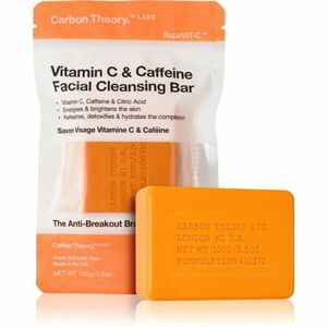 Carbon Theory Facial Cleansing Bar Vitamin C & Caffeine čistiace mydlo na tvár s vitamínom C Orange 100 g vyobraziť