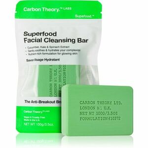 Carbon Theory Facial Cleansing Bar Superfood čistiace mydlo na tvár Green 100 g vyobraziť