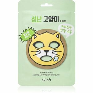 Skin79 Animal For Angry Cat plátenná maska s hydratačným a upokojujúcim účinkom 23 g vyobraziť