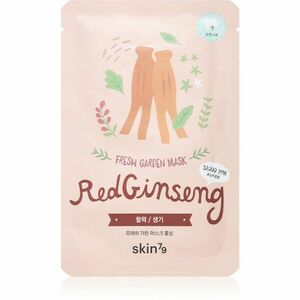Skin79 Fresh Garden Red Ginseng revitalizačná plátenná maska s ženšenom 23 g vyobraziť