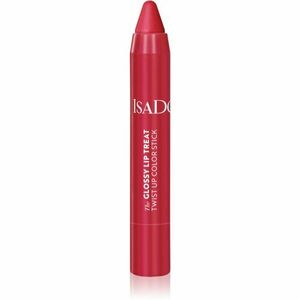 IsaDora Glossy Lip Treat Twist Up Color hydratačný rúž odtieň 12 Rhubarb Red 3, 3 g vyobraziť