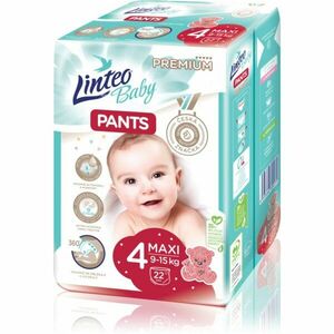 Linteo Baby Pants jednorazové plienkové nohavičky Maxi Premium 9-15 kg 22 ks vyobraziť