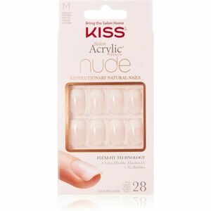 KISS Nude Nails Cashmere umelé nechty medium 28 ks vyobraziť