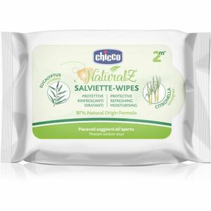 Chicco NaturalZ Protective & Refreshing Wipes obrúsky proti komárom 2 m+ 20 ks vyobraziť