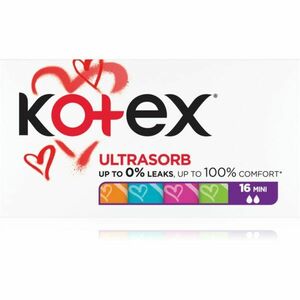 Kotex Ultra Sorb Mini tampóny 16 ks vyobraziť
