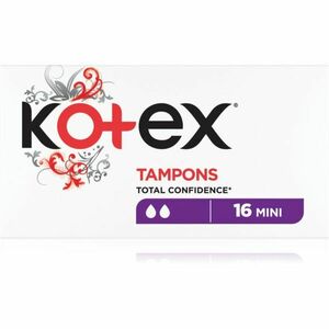 Kotex Tampons Mini tampóny 16 ks vyobraziť