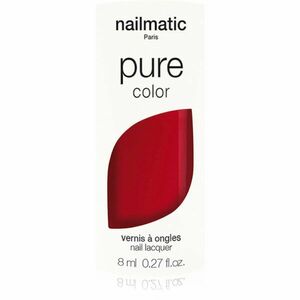 Nailmatic Pure Color lak na nechty DITA- Rouge Profond / Deep Red 8 ml vyobraziť