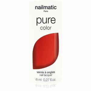 Nailmatic Pure Color lak na nechty ELLA- Rouge Corail / Coral Red 8 ml vyobraziť
