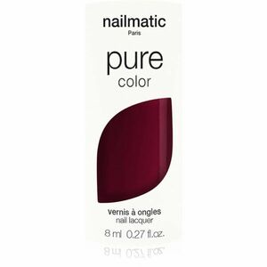 Nailmatic Pure Color lak na nechty GRACE-Rouge Noir /Black Red 8 ml vyobraziť