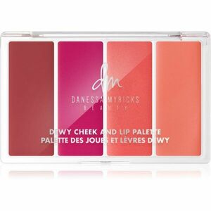 Danessa Myricks Beauty Dewy Cheek & Lip Palette multifunkčná paleta na tvár Dew It Flirty 25 g vyobraziť