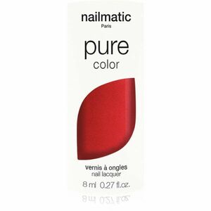 Nailmatic Pure Color lak na nechty AMOUR-Rouge Nacré / Red Shimmer 8 ml vyobraziť