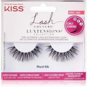 KISS Lash Couture LuXtensions umelé mihalnice Royal Silk 2 ks vyobraziť
