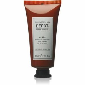 Depot No. 404 Soothing Shaving Soap Cream upokojujúci krém na holenie for brush 30 ml vyobraziť
