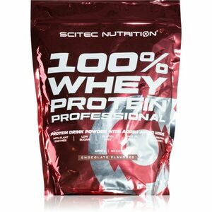 Scitec Nutrition 100% Whey Protein Professional srvátkový proteín s tráviacimi enzýmami príchuť Chocolate 1000 g vyobraziť