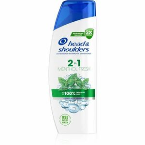 Head & Shoulders Menthol Fresh 2in1 šampón a kondicionér 2 v1 proti lupinám 250 ml vyobraziť
