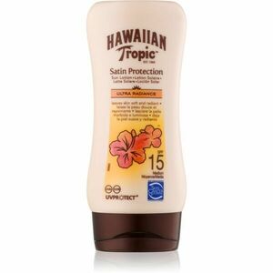 Hawaiian Tropic Satin Protection vodeodolné mlieko na opaľovanie SPF 15 180 ml vyobraziť