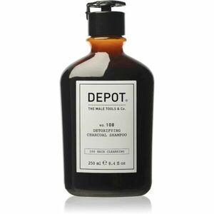 Depot No. 108 Detoxifing Charchoal Shampoo čiastiaci detoxikačný šampón pre všetky typy vlasov 250 ml vyobraziť
