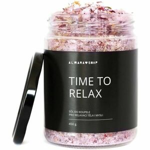 Almara Soap Time To Relax relaxačná soľ do kúpeľa 450 g vyobraziť