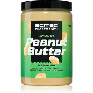 Scitec Nutrition Peanut Butter crunchy 100 % orechový krém Smooth 400 g vyobraziť