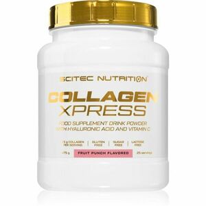 Scitec Nutrition Collagen Xpress prášok pre správne fungovanie organizmu a normálny stav vlasov a nechtov príchuť Fruit Punch 475 g vyobraziť