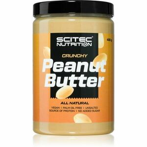 Scitec Nutrition Peanut Butter crunchy 100 % orechový krém Crunchy 400 g vyobraziť