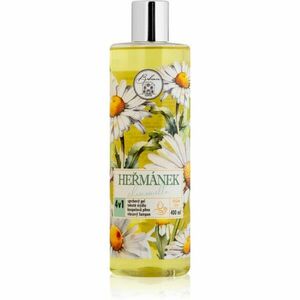 Bohemia Gifts & Cosmetics Flower Line Chamomilla umývací gél na telo a vlasy 4 v 1 400 ml vyobraziť