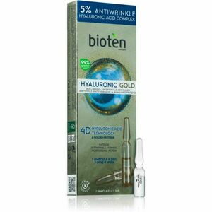 Bioten Hyaluronic Gold 7dňová protivrásková kúra v ampulkách pre ženy 7x1, 3 ml vyobraziť