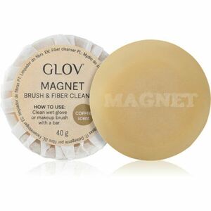 GLOV Accessories Magnet Cleanser Bar čistiace mydlo pre kozmetické štetce vône Coffee 40 g vyobraziť