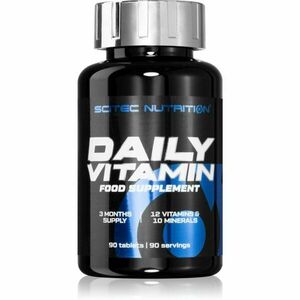 Scitec Nutrition Daily Vitamin tablety s komplexom vitamínu B a C 90 tbl vyobraziť