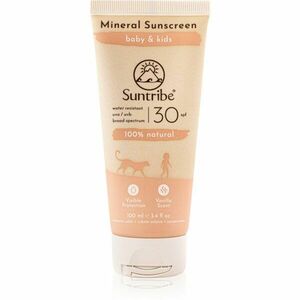 Suntribe Kids Mineral Sunscreen minerálny ochranný krém na tvár a telo pre deti 100 ml vyobraziť