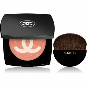 Chanel Douceur D’équinoxe Exclusive Creation kompaktná lícenkaso štetcom a zrkadielkom odtieň 797 Beige Et Corail 9 g vyobraziť