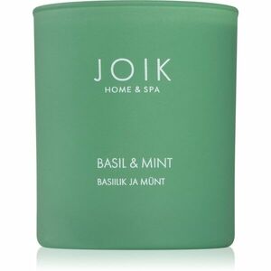 JOIK Organic Home & Spa Basil & Mint vonná sviečka 150 g vyobraziť