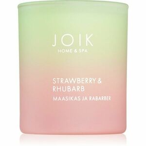 JOIK Organic Home & Spa Strawberry & Rhubarb vonná sviečka 150 g vyobraziť